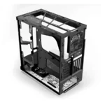 Gabinete HYTE Y40 - ATX Mid Tower, Cristal Templado Panorámico, 2 Vent. Incluidos, Cable Elevador PCIE 4.0 - Negro Con Blanco - Image 8