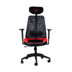 Silla Gamer Naceb X-one - Hasta 140kg, Respaldo Acolchado, Negro/Rojo