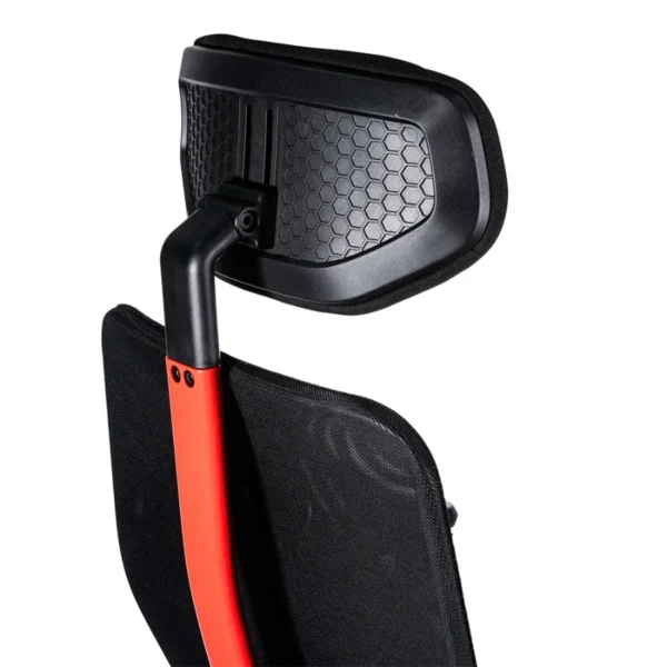Silla Gamer Naceb X-one - Hasta 140kg, Respaldo Acolchado, Negro/Rojo - Image 2