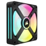 Ventilador De Expansión CORSAIR ICUE LINK QX140 RGB - 140mm, 400 - 2000 Rpm, 82.5 CFM, 37 dBA, Domo Magnético - Negro