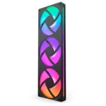 Unidad De 3 Ventiladores NZXT U360 - 360mm, 500 - 2,400 Rpm, 75.12 CFM, 30 dBA, 4 Pines, 3 Pines 5V - Negro - Image 2