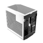 Gabinete HYTE Y60 – ATX Mid Tower, 3 Ventiladores Incluidos, Cristal Templado Panorámico de Doble Cámara, Cable Elevador PCIE 4.0 – Negro Con Blanco - Image 8