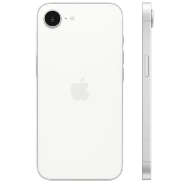 IPHONE 16E APPLE – 6.1”, iOS 18, Chip A18, Almacenamiento 128GB, Cámara 12MP/48MP - Blanco - Image 2