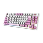 Teclado Gamer Mecánico MSI FORGE GK600 TKL - Inalámbrico Y Alámbrico, RGB, Compacto 65, Control Y Pantalla Intuitivos, Inglés, Violeta - Image 5