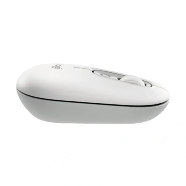 Kit De Teclado y Mouse LOGITECH Pop Icon - Teclas Easy-Switch, Inalámbrico Bluetooth, Hasta 4000Dpi - Blanco Con Anaranjado - Image 2