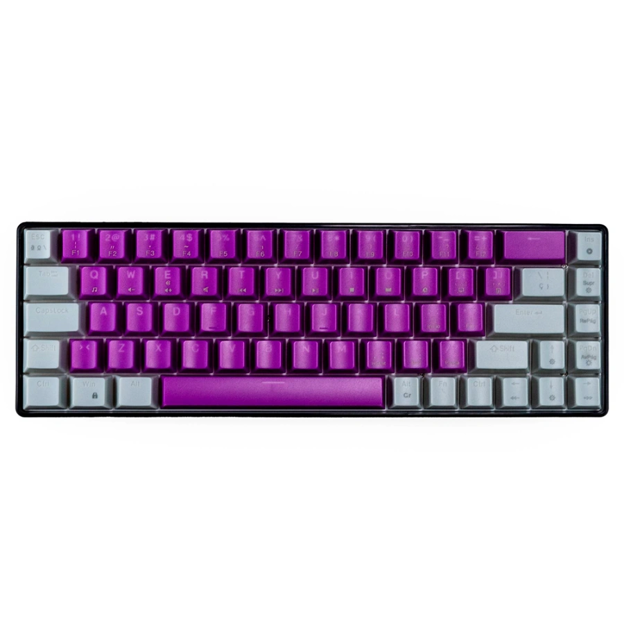 64cacb68086552cca16835e9b3181bca Teclado Gamer Naceb NA-0963M LED RGB 60% - Mecánico Switch Rojo, Óptico, Alámbrico, USB C, Multicolor, Anti-ghosting, Inglés - Image 1