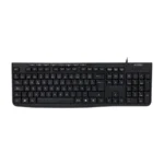 Teclado Alámbrico Inspire Prime TA222 Acteck Essential Series - 112 Teclas, 8 Teclas Multimedia, Cable 1.5m, Negro