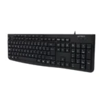 Teclado Alámbrico Inspire Prime TA222 Acteck Essential Series - 112 Teclas, 8 Teclas Multimedia, Cable 1.5m, Negro - Image 3
