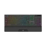Teclado Mecánico Balam Rush Dominate Expert GK979I - Inalámbrico Y Alámbrico, Switch Red, 105 Teclas, RGB, Con Impresión Al Español, Negro