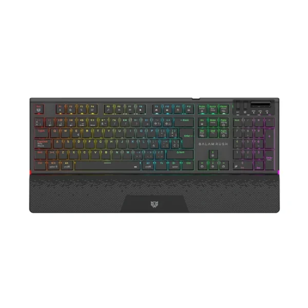 Teclado Mecánico Balam Rush Dominate Expert GK979I - Inalámbrico Y Alámbrico, Switch Red, 105 Teclas, RGB, Con Impresión Al Español, Negro - Image 1