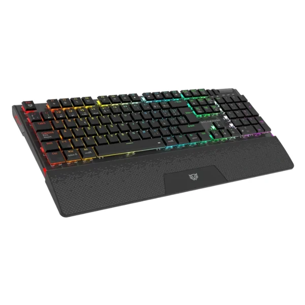 Teclado Mecánico Balam Rush Dominate Expert GK979I - Inalámbrico Y Alámbrico, Switch Red, 105 Teclas, RGB, Con Impresión Al Español, Negro - Image 2