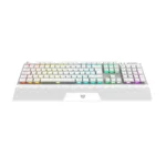 Teclado Mecánico Balam Rush Dominate Expert GK979I - Inalámbrico Y Alámbrico, Switch Red, 105 Teclas, RGB, Con Impresión Al Español, Blanco - Image 3
