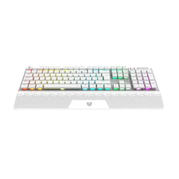 Teclado Mecánico Balam Rush Dominate Expert GK979I - Inalámbrico Y Alámbrico, Switch Red, 105 Teclas, RGB, Con Impresión Al Español, Blanco - Image 3