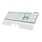 Teclado Mecánico Balam Rush Dominate Expert GK979I - Inalámbrico Y Alámbrico, Switch Red, 105 Teclas, RGB, Con Impresión Al Español, Blanco - Image 5
