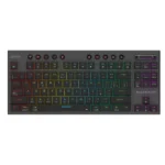Teclado Mecánico BALAM RUSH DOMINATE EXPERT GK959 - Inalámbrico, Bluetooth, Switch Brown, RGB, Windows, Mac, Android - Color Negro