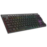 Teclado Mecánico BALAM RUSH DOMINATE EXPERT GK959 - Inalámbrico, Bluetooth, Switch Brown, RGB, Windows, Mac, Android - Color Negro - Image 2