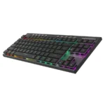 Teclado Mecánico BALAM RUSH DOMINATE EXPERT GK959 - Inalámbrico, Bluetooth, Switch Brown, RGB, Windows, Mac, Android - Color Negro - Image 5