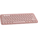Teclado LOGITECH PEBBLE KEYS 2 K380S 60% / Inalámbrico / Bluetooth / Membrana / Color Rosa - Image 2