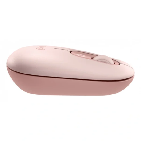Kit De Teclado y Mouse LOGITECH Pop Icon - Teclas Easy-Switch, Inalámbrico Bluetooth, Hasta 4000Dpi - Rosa Con Blanco - Image 4