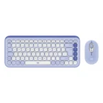 Kit De Teclado y Mouse LOGITECH Pop Icon - Teclas Easy-Switch, Inalámbrico Bluetooth, Hasta 4000Dpi - Lila