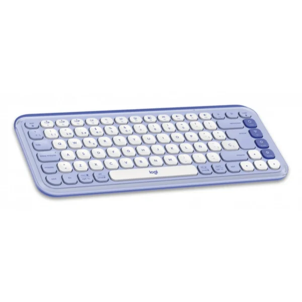 Kit De Teclado y Mouse LOGITECH Pop Icon - Teclas Easy-Switch, Inalámbrico Bluetooth, Hasta 4000Dpi - Lila - Image 3