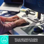 Teclado Mecánico LOGITECH MX Mini TKL – Inalámbrico Bluetooth, Easy-Switch, Recargable por USB-C - Color Grafito - Image 6