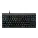 Teclado Mecánico LOGITECH G515 TKL Wired Gaming – Alámbrico USB, Lightsync RGB, Switch GL, Ingles - Negro