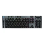 Teclado Mecánico LOGITECH G915 X – Switch GL, Inalámbrico, Lightsync RGB, LIGHTSPEED de 2.4 GHz, Bluetooth O Con Cable, Ingles - Negro