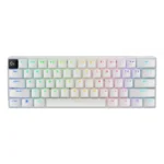 Teclado Mecánico LOGITECH Lightspeed G PRO X 60 – Inalámbrico Bluetooth, Switch GX Brown, Lightsync RGB - Blanco