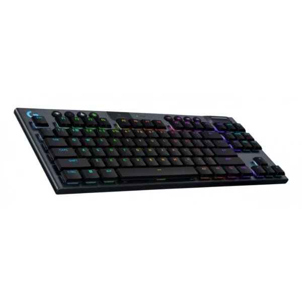 Teclado Mecánico LOGITECH G915 X LightSpeed TKL - Lightsync RGB, Switch GL, Inalámbrico LIGHTSPEED de 2.4 GHz, Bluetooth o Con Cable, Ingles - Negro - Image 3