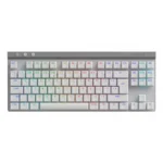 Teclado Mecánico LOGITECH G515 LightSpeed TKL – Inalámbrico Bluetooth, Alambrico USB, Switch GL, Ingles - Blanco