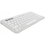 Teclado LOGITECH PEBBLE KEYS 2 K380S 60% / Inalámbrico / Bluetooth / Membrana / Color Blanco - Image 2