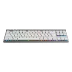 Teclado Mecánico LOGITECH G515 LightSpeed TKL – Inalámbrico Bluetooth, Alambrico USB, Switch GL, Ingles - Blanco - Image 4