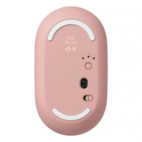 Kit De Teclado y Mouse LOGITECH Pop Icon - Teclas Easy-Switch, Inalámbrico Bluetooth, Hasta 4000Dpi - Rosa Con Blanco - Image 5