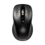 Mouse Naceb Ambidiestro NA-0132 - Inalámbrico, Nano USB Bluetooth, Óptico, 6 Botones, 3200 DPI, Baterías AA, Negro