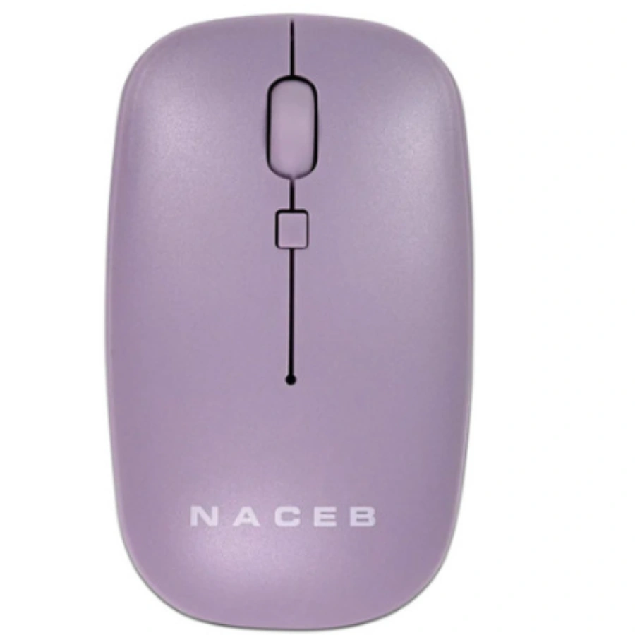 CP-NACEBTECHNOLOGY-NA-0136M-eae150 Mouse Naceb NA-0136 - Inalámbrico, Óptico, 1600DPI, RF Inalámbrico, Nano USB, 3 Botones, 1 Pila AA, Rosa - Image 1