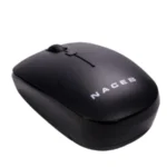 Mouse Naceb NA-0136 - Inalámbrico, Óptico, 1600DPI, RF Inalámbrico, Nano USB, 3 Botones, 1 Pila AA, Negro - Image 2