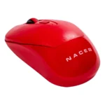 Mouse Naceb NA-0137R - Inalámbrico, Óptico, 1600DPI, RF Inalámbrico, Nano USB, 3 Botones, 1 Pila AA, Rojo - Image 3
