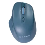 Mouse Ergonómico Naceb NA-0139A - Inalámbrico Receptor USB 2.4G + Bluetooth, Óptico, 1600DPI, RF Inalámbrico, 1 Pila AA, 5 Botones, Azul