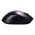 Mouse Ergonómico Naceb NA-0139N - Inalámbrico Receptor USB 2.4G + Bluetooth, Óptico, 1600DPI, RF Inalámbrico, 1 Pila AA, 5 Botones, Negro - Image 3