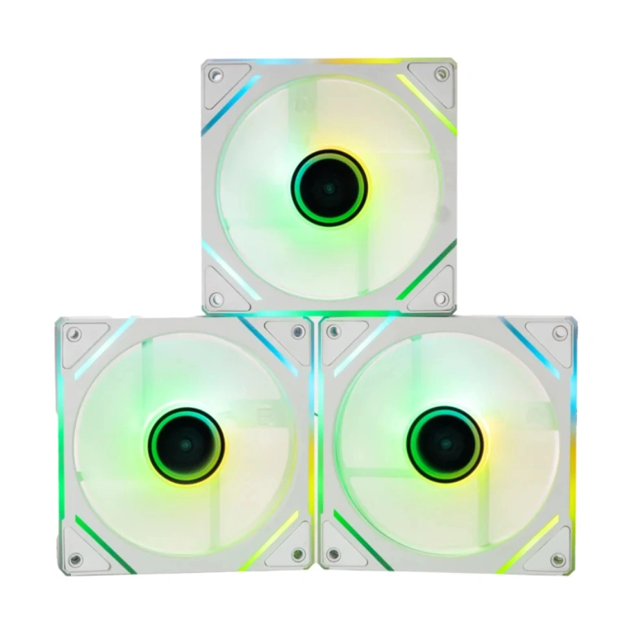 CP-NACEBTECHNOLOGY-NA-0650B-fa38f2 Kit De 3 Ventiladores NACEB ARGB – 1400Rpm, 45Cfm, 20dBA, Blanco - Image 1