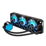 Enfriamiento Líquido AIO Naceb Ártico 360M - 3x 120mm, Hasta 2600RPM, 28 - 70 CFM, AMD- INTEL, Negro