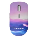 Mouse Naceb Na-0138B - Inalámbrico Nano USB, Óptico, 1600DPI, RF Inalámbrico, 3 Botones, 1 Pila AA, Diseño