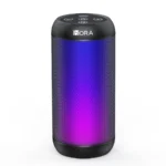 Bocina 1HORA BOC242 – Bluetooth 5.1 Inalámbrico, Speaker Subwoofer, Portátil Con Rgb, TF, USB, AUX, Carga Tipo C, Negro