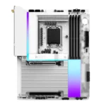 Tarjeta Madre NZXT N9 Z890 GAMING – Socket LGA 1851, X4 DDR5 8000Mhz OC*, Wi-Fi, Bluetooth, PCIe 5.0 - ATX
