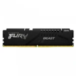 Memoria RAM KINGSTON Fury Beast Black - 8GB, DDR5 5600MHz, CL40, 1.25V - Negro