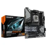 Tarjeta Madre GIGABYTE B650 EAGLE AX - Socket AM5, 256GB X4 DDR5 8000Mhz OC*, Hdmi, Dp, M.2 PCIe 5.0, USB 3.2/2.0, Wifi6E, Bluetooth - ATX