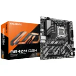 Tarjeta Madre GIGABYTE B840M D2H - AMD Socket AM5, Micro-ATX, 128GB x2 DDR5 7600Mhz OC*, Hdmi - M.2 PCIe 4.0