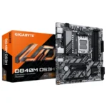 Tarjeta Madre GIGABYTE B840M DS3H - Socket AM5, 256GB X4 DDR5 8200Mhz OC*, HDMI, DP, USB 3.2/2.0, M.2 Pcie-E 4.0 - MICRO-ATX