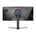 Monitor Gamer Curvo BALAM RUSH MGM34P LED 34" – 3440x1440 Ultra Wide Quad HD, G-Sync/FreeSync, Panel VA, 165Hz, Hdmi, Dp, 1MS, Sin Bordes, Negro - Image 3
